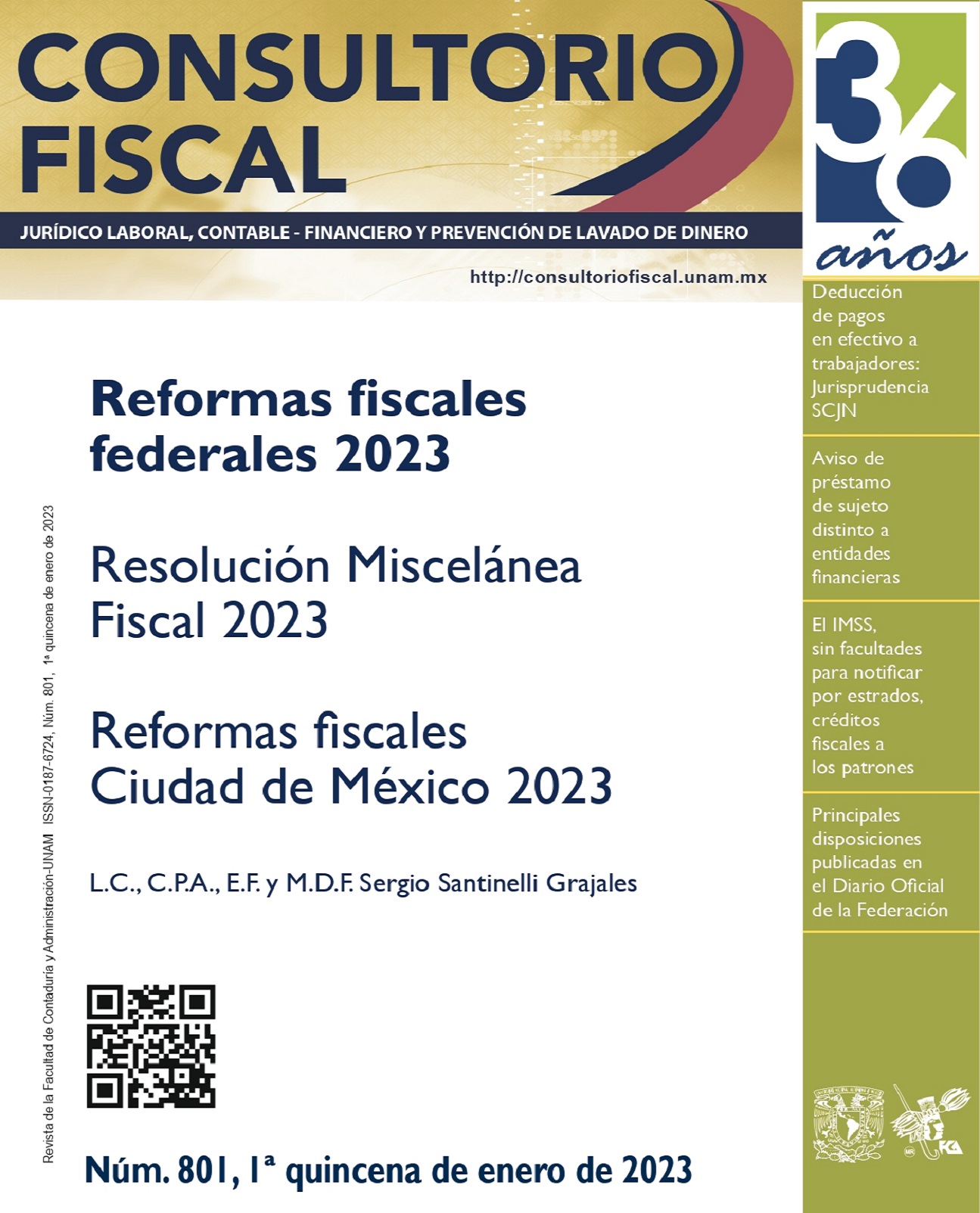 Reformas fiscales federales 2023
